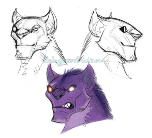 thebadgerssett:Some Sendak doodles; still trying to work out how I want to draw ‘im. 