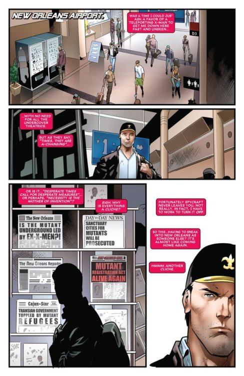 gambitgazette:…Preview: Mr. and Mrs. X #11 Sends Gambit Back To New Orleans Source: gambitgaz