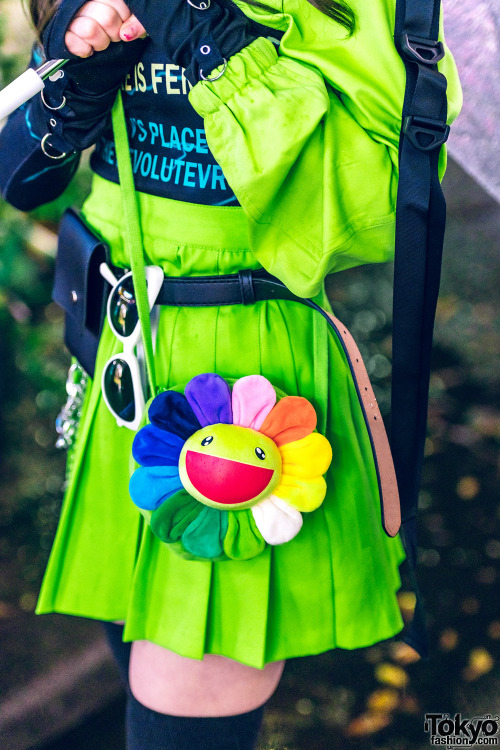 tokyo-fashion:  Japanese idol and Harajuku shop staff Misuru on the street in Harajuku