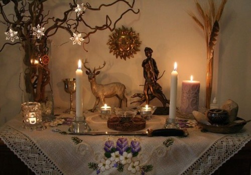 witch-magic - Imbolc decoration ideas