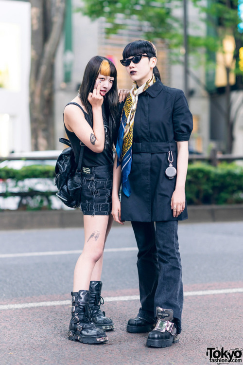 tokyo-fashion - Japanese teens 16-year-old Satan and 18-year-old...