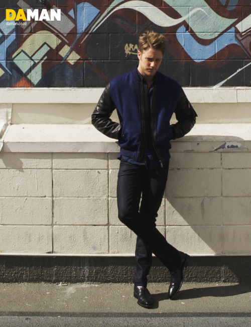 elijah120607:  Jake McDorman(USA, 27, 1.83m)＠「DA MAN」.