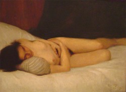 artbeautypaintings:  Nude woman - Eliseu