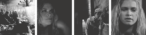 bi-clarkegriffin:Bellamy and Clarke… Now there’s something I thought I’d never see.