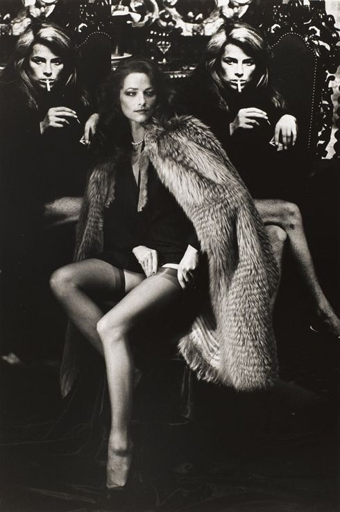 my-tai:  Charlotte Rampling by Helmut Newton