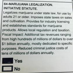 josemangin:  It’s about g'damn time #california YES! - wherever you are and whatever you believe in VOTE #myvote 👍🏽 (at Costa Mesa, California)  CALIFORNIA go vote yes on Prop 64&hellip;.like now&hellip;.do  it now!