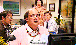 dundermifflinscranton:  Stanley just drank OJ out of my mug and didn’t seem to