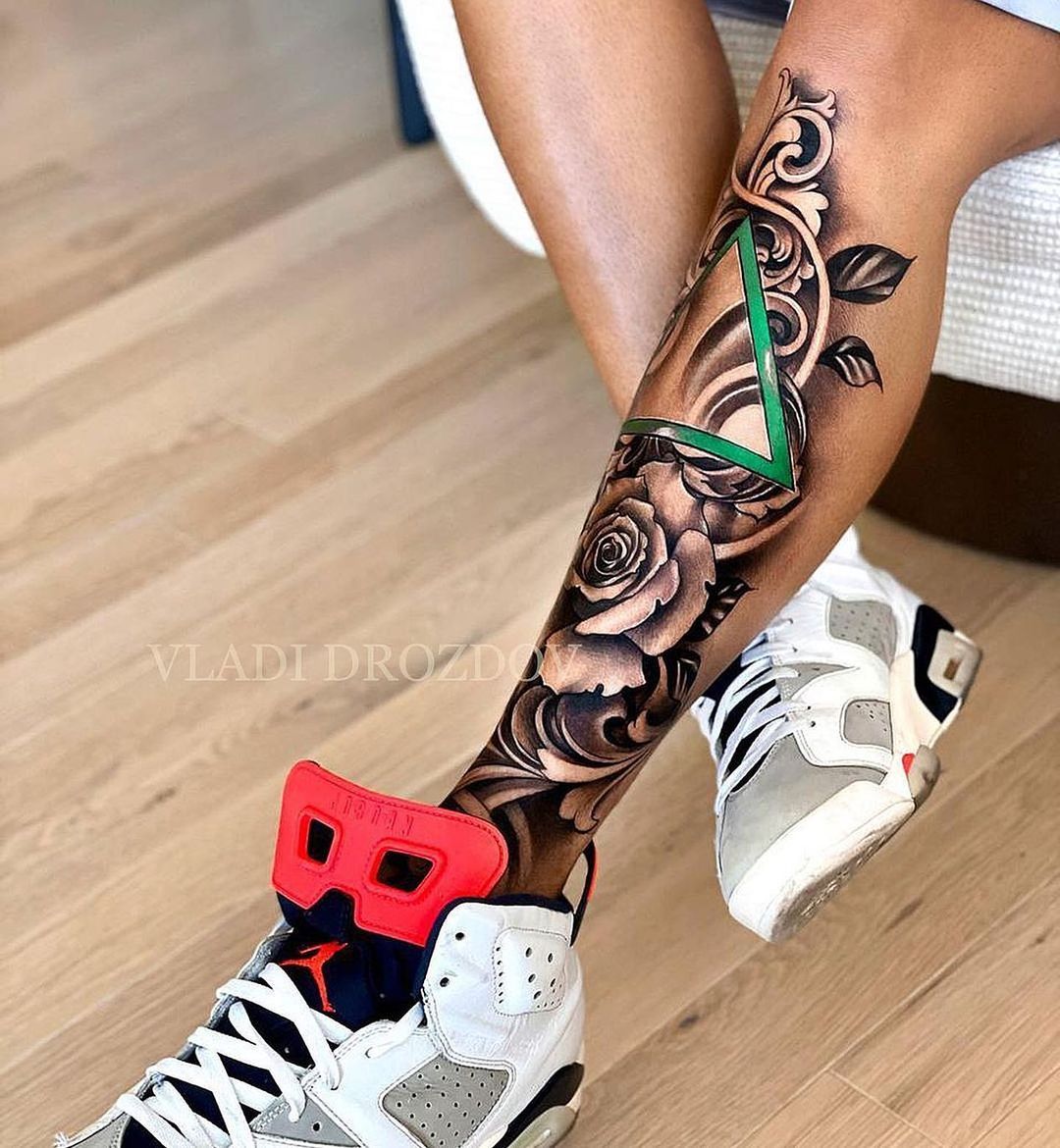 Tattoo Ideas — Inked Girl Legs ...