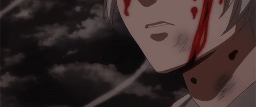 shokugekis:  With all that blood splattered over you, you look just like a demon.