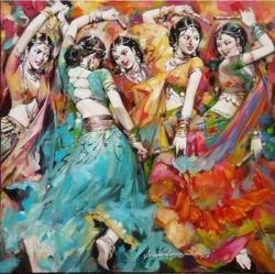 hitku:  “Dandia” by Subrata Gangopadhyay
