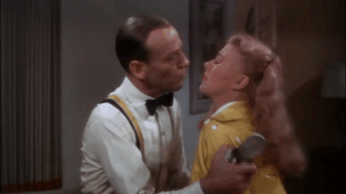 anakinisvaderisanakin: Uncultured people: Fred Astaire and Ginger Rogers never kissed on screen.Fred
