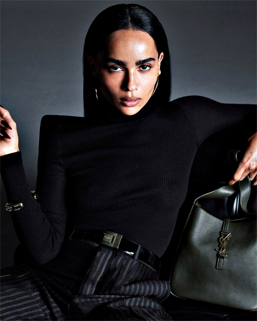 WOMEN — ZOË KRAVITZ  ph. by Gray Sorrenti for YSL, Fall