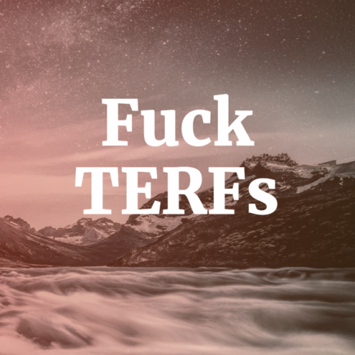 tea-and-antlers:Moodboard: FUCK! TERFs! 