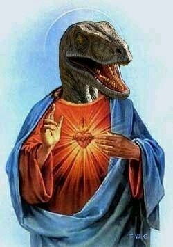 yamihell666:  Me, after Jurassic World  RAPTOR JESUS !!!!!!!!!