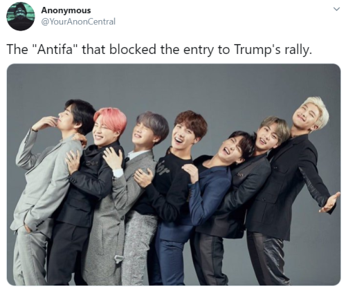 KPOP FANS/BTS ARMY RUINED TRUMPS RALLY!!!