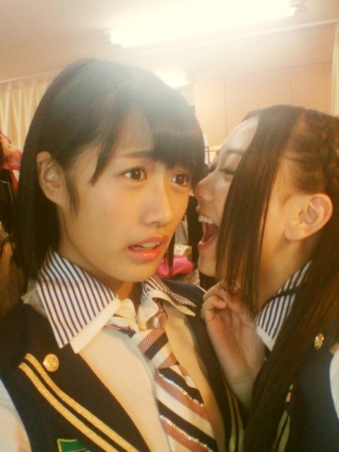 akibeya:  (笑顔200%以上♯古畑奈和｜SKE48オフィシャルブログ Powered by Amebaから) 藤田奈那　古畑奈和