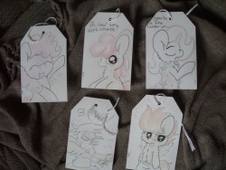 slightlyshade:  A few more pony tags. Gilda