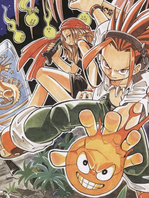 as-warm-as-choco:Shaman King : Anna Asakura and Yoh Asakurah (can we talk about their relations