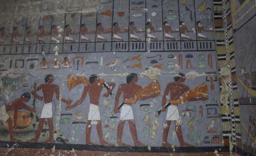 thatshowthingstarted: Khuwy’s Tomb, Saqqara, Egypt, Khuwy, a dignitary from the Fifth Dyn