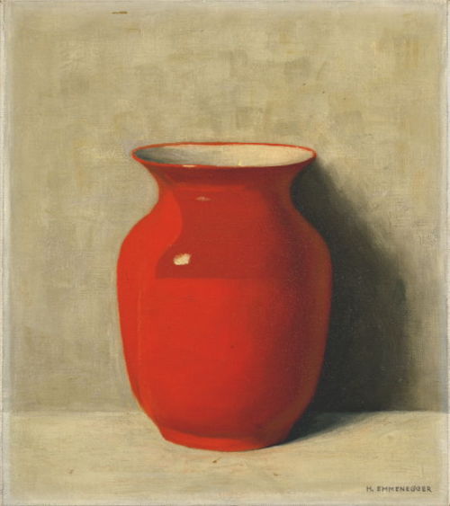 ein-bleistift-und-radiergummi: Hans Emmenegger ‘ Vase’, undated.