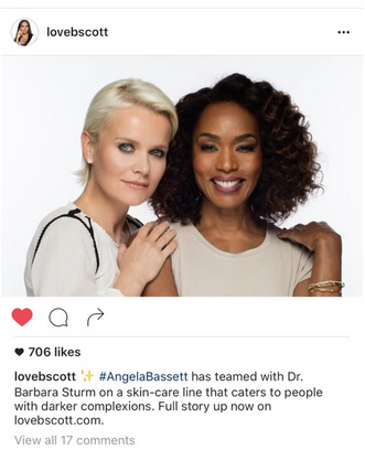 dynastylnoire:  sale-aholic:   Angela Bassett is helping to create a skin care line