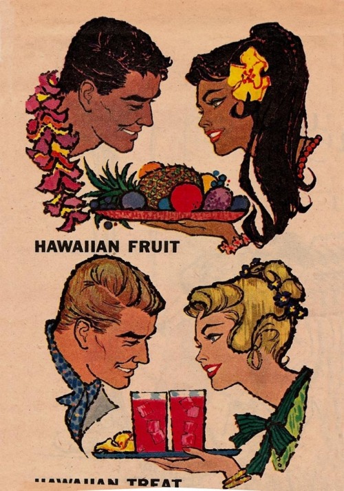 Hawaiian Fruit - Hawaiian Treat - Bob Peak  (1927 – 1992)