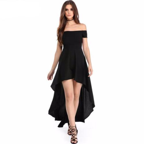 favepiece:Off Shoulder Flare Dress - Use code TUMBLR10 to get 10% OFF!