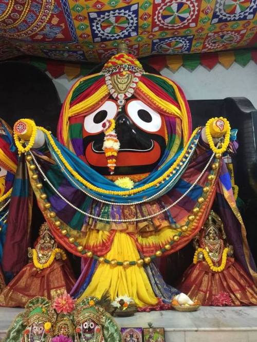 Jagannatha from Bhaktivedanta Ashram, Badrak, Odisha