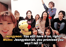 misamo:  spilling tea on nayeon vs. momo