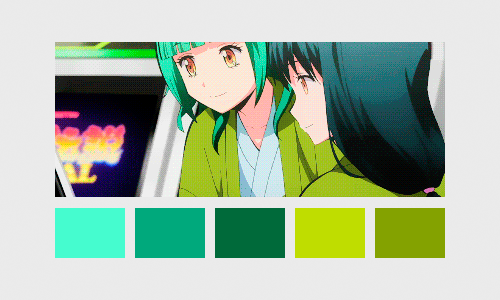 ansatsuclassroom: Assassination Classroom Color Palettes → RGB/CMYK 