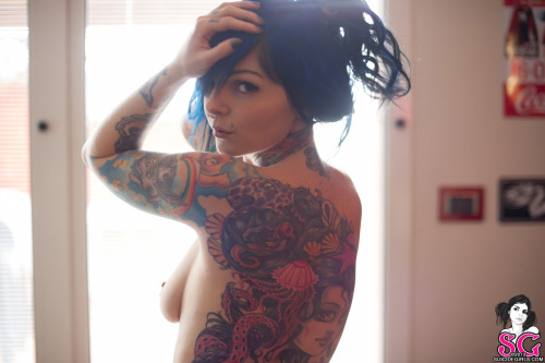 nomalez:  Riae (Italie/Italy) - Soft LaceYou can see the 47 photos of this set on Suicide Girls website . Riae on the web: Modelmayhem / Twitter / Facebook / Suicidegirls / Tumblr My links (follow me): Riae / Suicide Girls / Tattoo / All Girls 