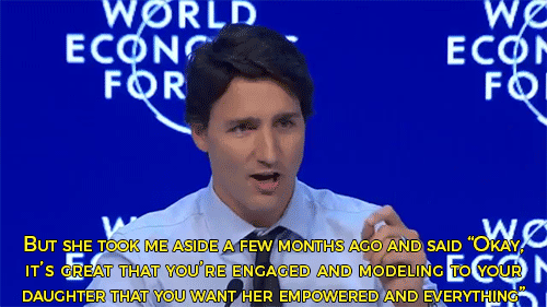 michaelaskittens:  sizvideos:  Canada’s prime minister on the importance of raising
