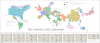 2018 Nominal GDP Cartogram, subdivisions of the top 16 countries included.
[[MORE]]by BerryBlue_BlueBerry
I was wondering how a world GDP cartogram would look like if there are subdivisions of major countries involved. So I made this thing. Most of...