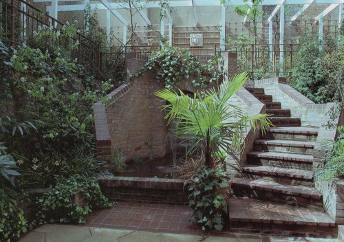 vintagehomecollection: The plan of this garden is seen on the preceding page and it is certainly arc