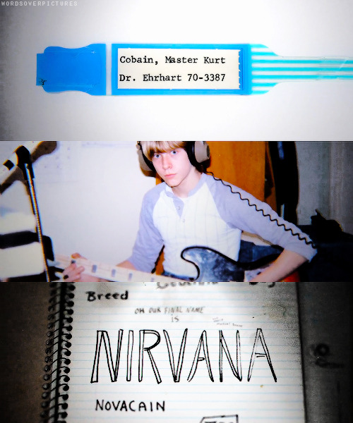 wordsoverpictures: Kurt Cobain - Montage Of Heck; Dir.: Brett Morgen