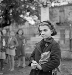 hauntedbystorytelling:     Voula Th. Papaioannou :: Portrait of a girl, Distomo, Greece, 1945 / src: Benaki Museummore [+] by this photographer 