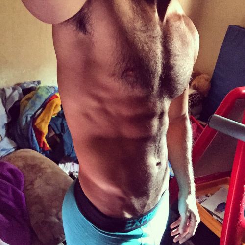 notlorenzo:  I finally have man boobs! #Me #Goals #GoodMorning #MiraQueNice #ThisLightingGivesMeLife #Fitness #Bulking #Gains #Scruff