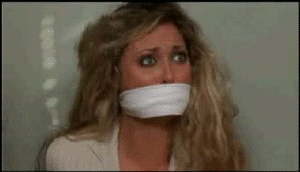 gaggedfts:  sensualhumiliation:  struggling helpless  Attractive Roped &amp;