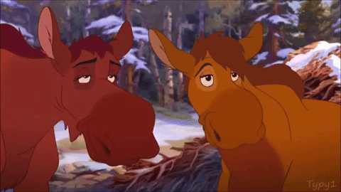 Really cute moosen from Brother Bear 2A severely underrated species of hooffriend