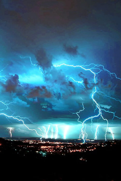 plasmatics-life:Electrical Storm over Palamós | (by Nigel Perrin)