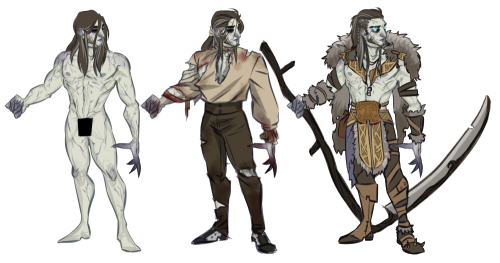 catbatart:I take making new D&D characters VERY seriously. Here’s some design and concepts stuff