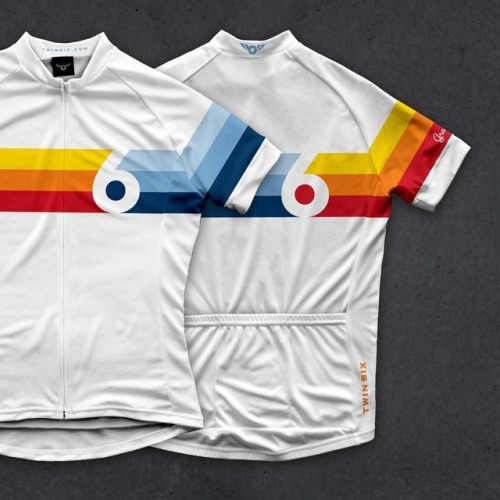 t6ryan:Keeping the summer vibe strong with a reissue of the white Grand Prix jersey. Now available f