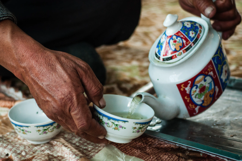 smokeritual:Joel Heard | “Traditional Kyrgyz hospitality. The head of the house pours the