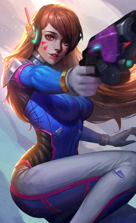 cyberclays:  D. Va <3 - Overwatch fan art by  yuanbin huMore selected D.Va art on my tumblr [here]More Overwatch related art on my tumblr [here]