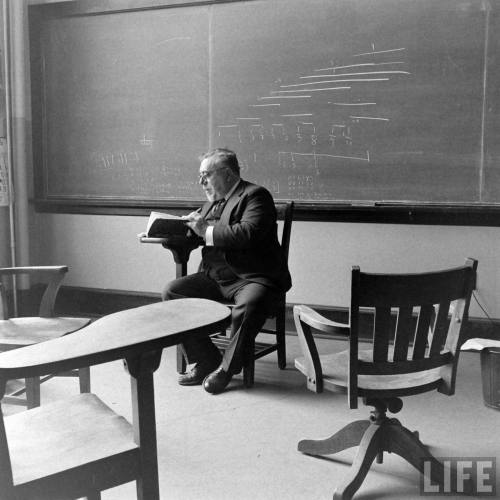 Norbert Wiener(Alfred Eisenstaedt. 1949)