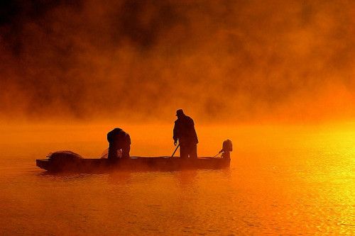 Fishermen by scarbody on Flickr.