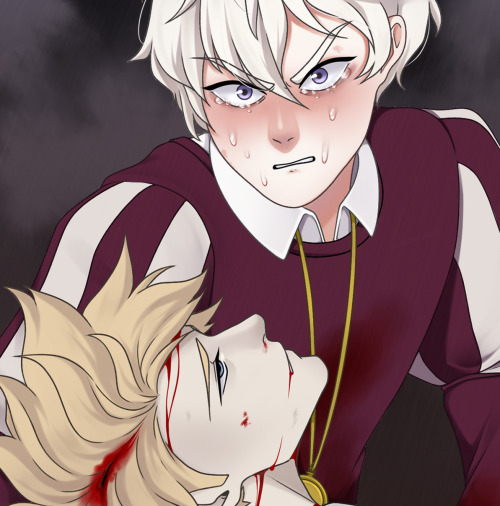 after the battle » I wanted some angst for my OTP :’) Despite all their ups-and-downs, if anything e