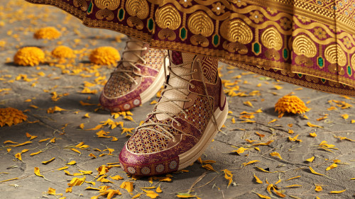  ‘Indian Bridal Sneaker’ Ishan Verma Design