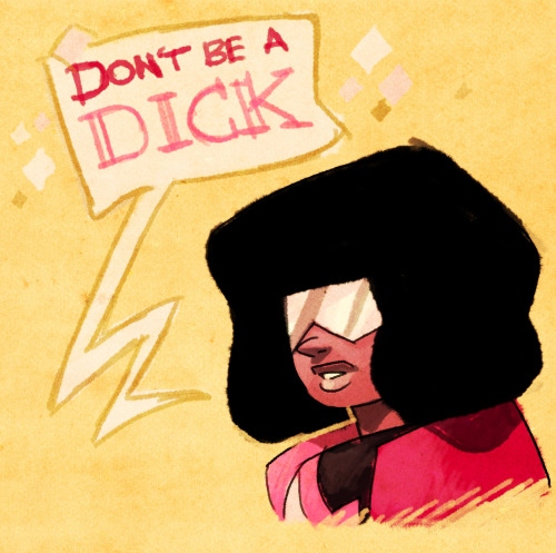 showmethegreyspace:Garnet here with some important advice we all forget sometimes