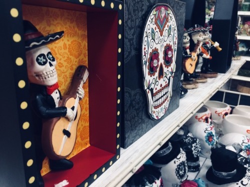 Day of the Dead decor for Halloween at Michaels 